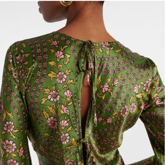 Veronica Beard Gemma floral silk-blend maxi dress - Picture 5 of 15